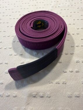 CTRL Industries A2 purple BJJ belt (NWOT!)